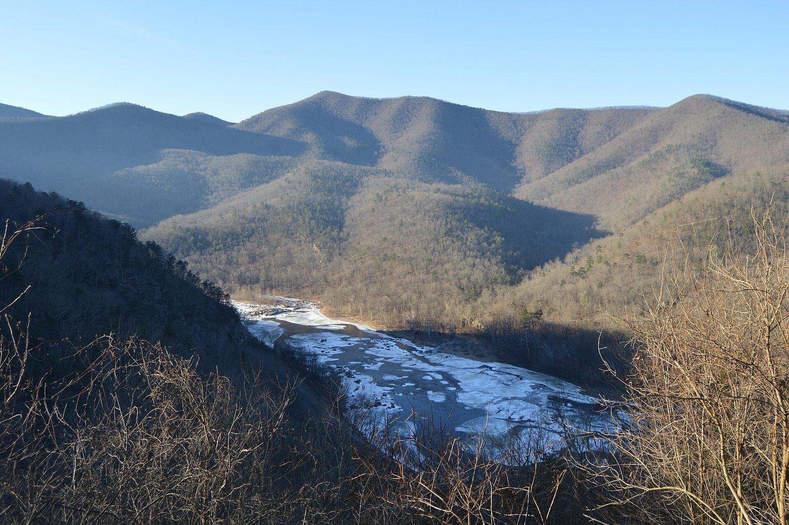 James River Gorge from Amherst County overlook